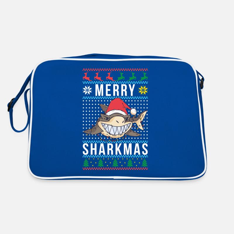 Shark Gift Shark Lover Retro Bag