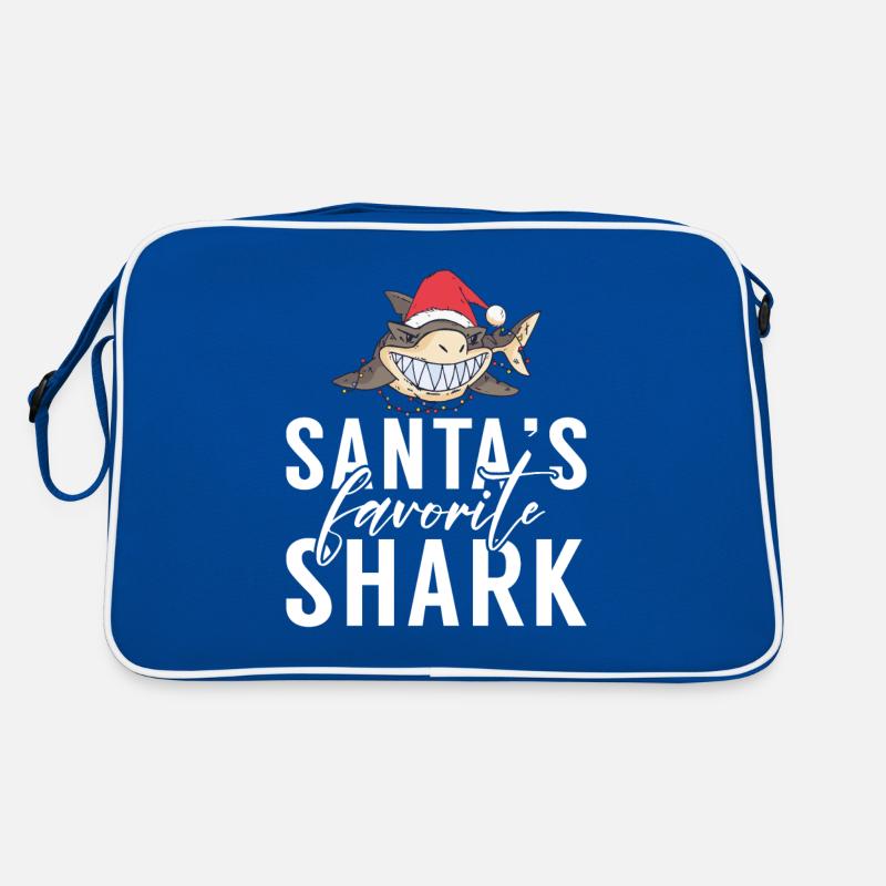 Shark Gift Shark Lover Retro Bag
