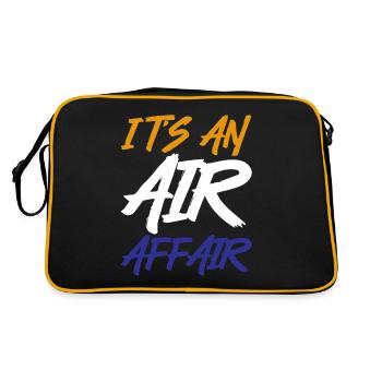 C’est une affaire aérienne - Sac Retro - noir/or - Dos