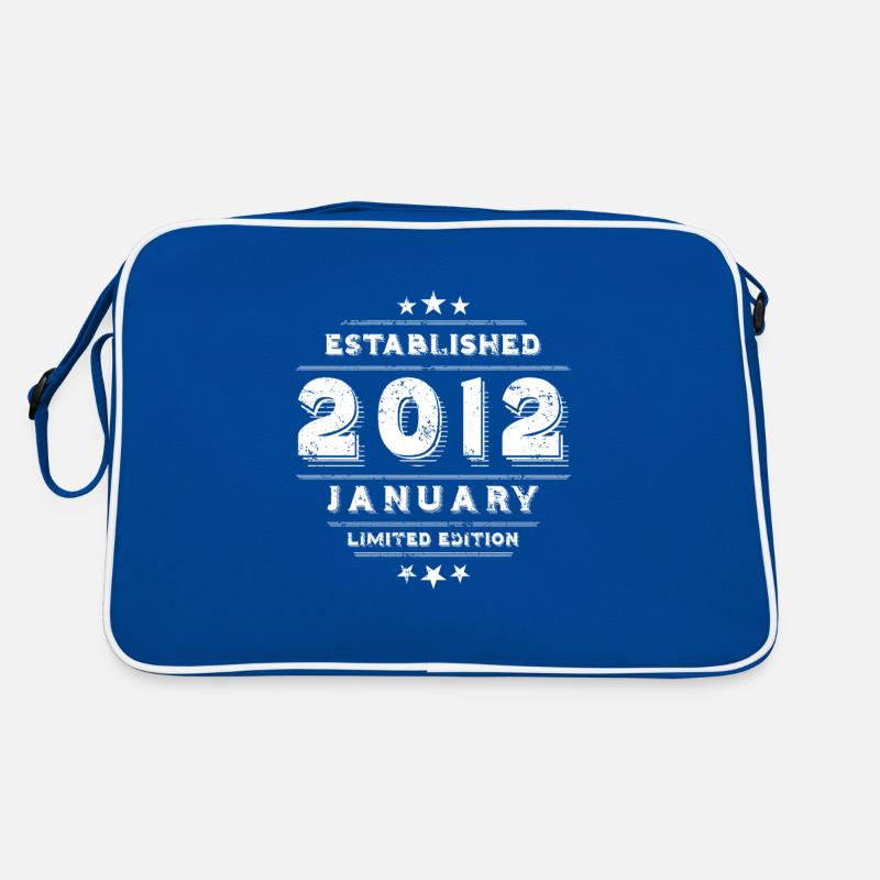 Geburtstag im Januar 2012 - January Retro Tasche