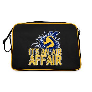C’est une affaire aérienne 4 - Sac Retro - noir/or - Dos