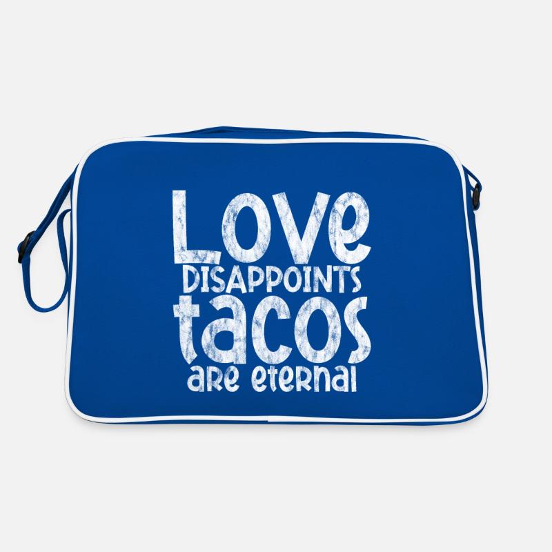 L’amour déçoit, les tacos sont éternels 3 Sac Retro