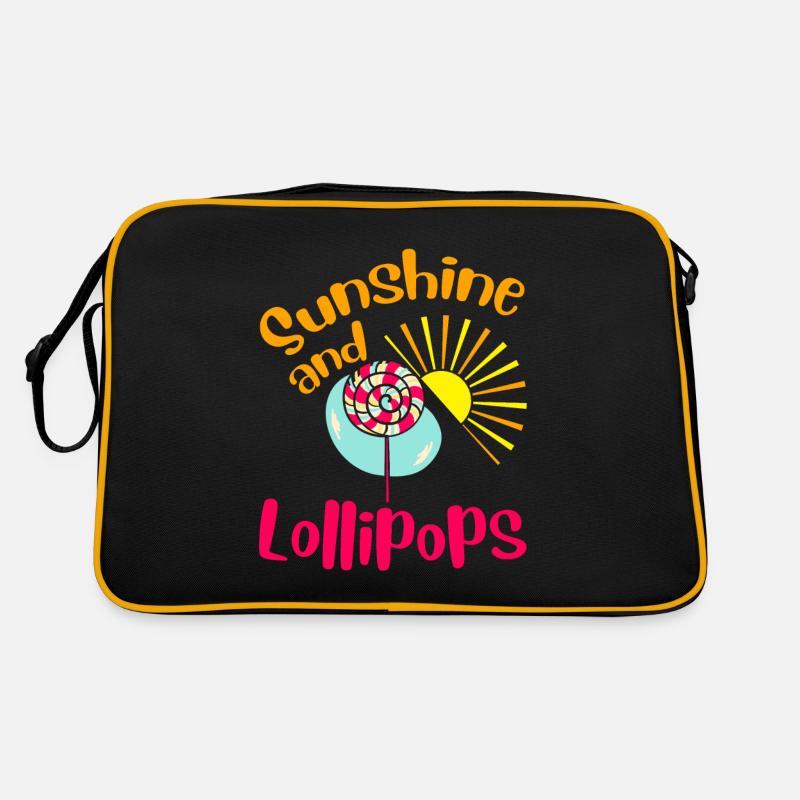 Soleil et sucettes 2 Sac Retro