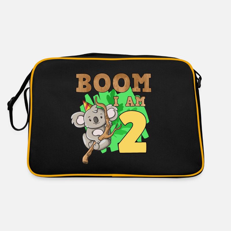 2nd birthday koala Retro Bag