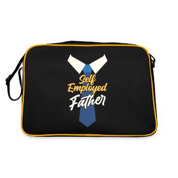 Père indépendant Freelance Indépendant - Sac Retro - noir/or - Dos