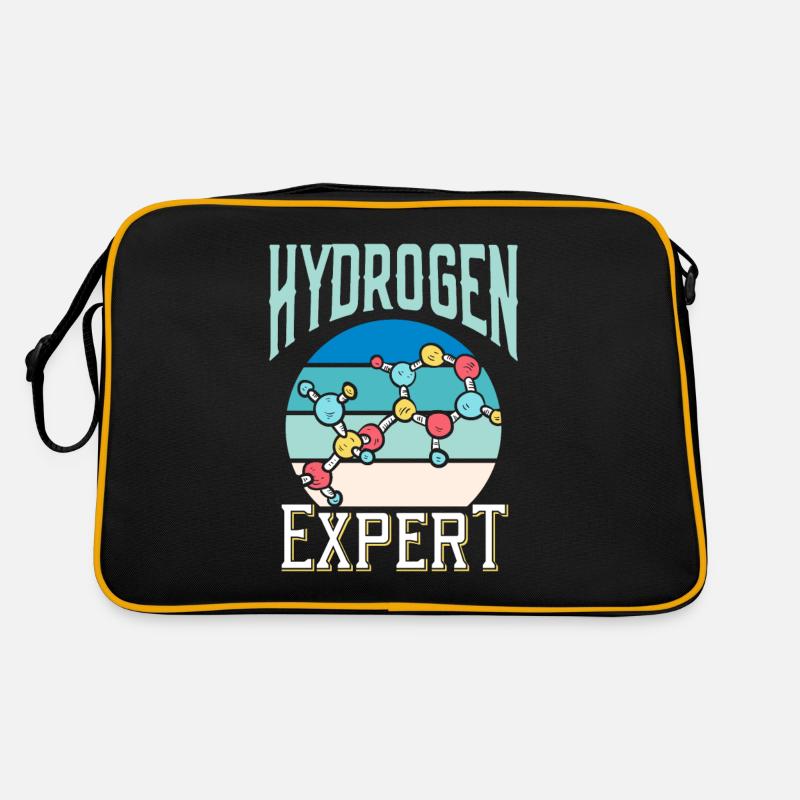 Hydrogen Expert Hydrogen Element Energy Retro Bag