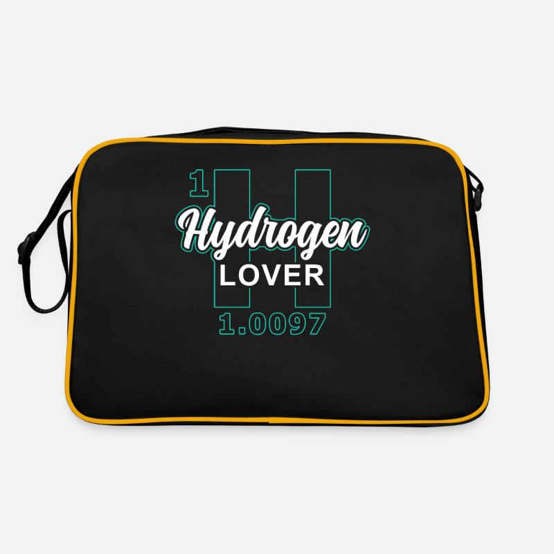 Hydrogen Lover Energy Element Hydrogen Retro Bag