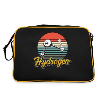 Hydrogen Element Energy Hydrogen - Retro Bag - black/gold - Back