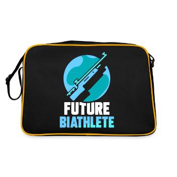 Future Biathlète Sport Biathlon Biathlète - Sac Retro - noir/or - Dos