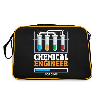 Future Chemical Engineer Loading Chemist - Retro Bag - black/gold - Back