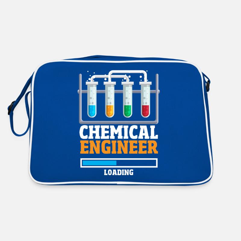 Future Chemical Engineer Loading Chemist Retro Tasche