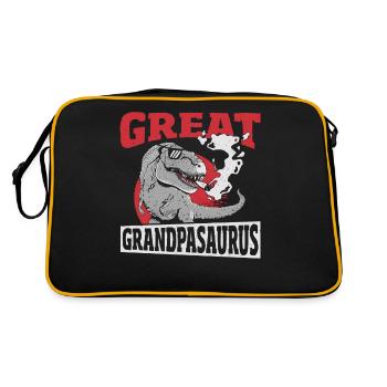 Arrière-grand-père arrière-grand-père - Sac Retro - noir/or - Dos