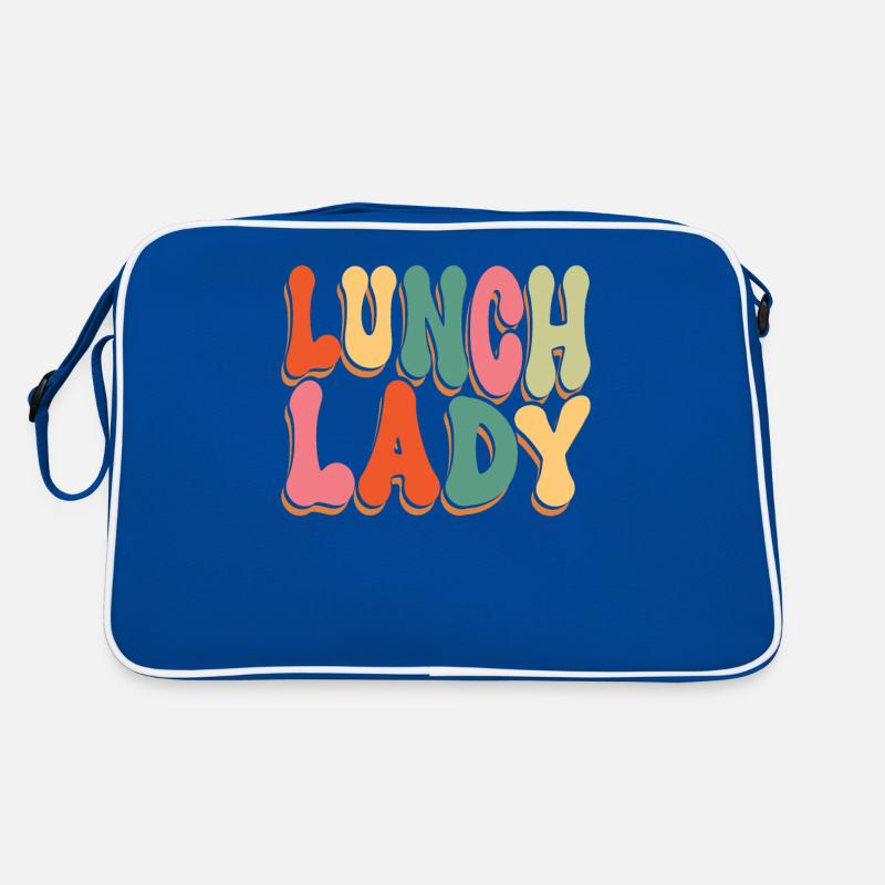 Lunch Lady Cafeteria Worker Retro Tasche
