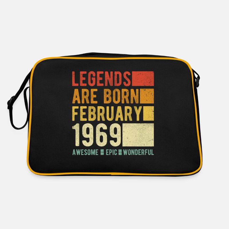 Anniversaire février 1969 Sac Retro