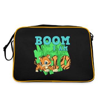 10th birthday - Retro Bag - black/gold - Back
