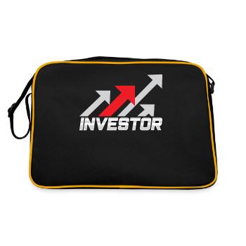 Investisseurs Investisseur Financier Investir Investir - Sac Retro - noir/or - Dos