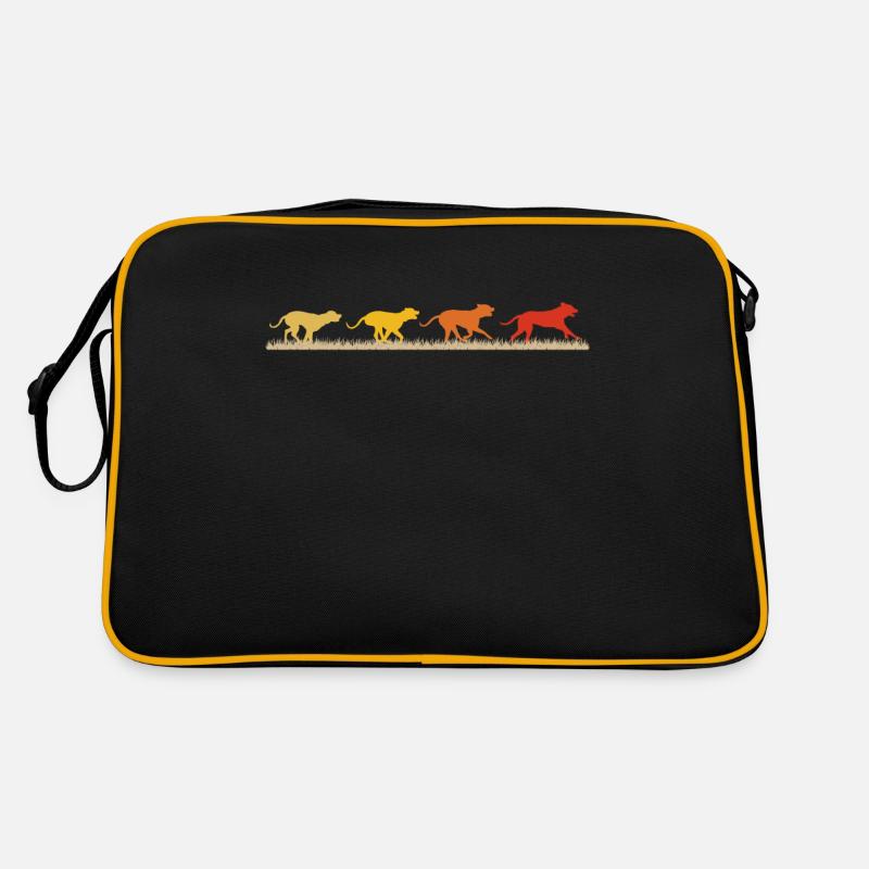 Dog runs retro Retro Bag