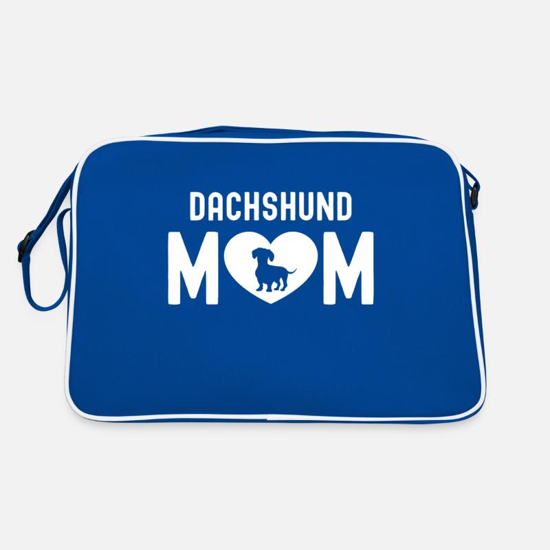 Dackel-Mama Retro Tasche