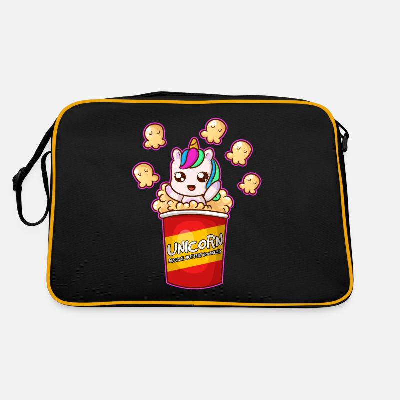 Unicorn Magical Buttery Goodness Retro Bag