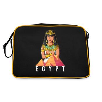 Egypt Cleopatra Cleopatra Pharaoh - Retro Bag - black/gold - Back