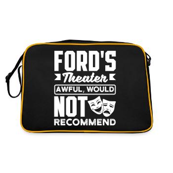 Theater Awful Theatre Actor Symphony - Retro Bag - black/gold - Back