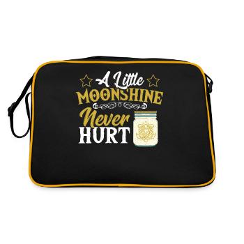 Un peu de moonshine n’a jamais fait de mal à Moonshiner - Sac Retro - noir/or - Dos