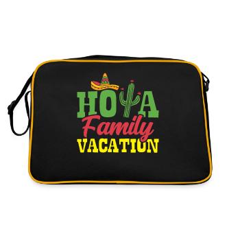 Hola Family Holiday Vacances en famille Vacances en famille - Sac Retro - noir/or - Dos