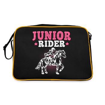 Riding on horseback Young Rider Rider - Retro Bag - black/gold - Back