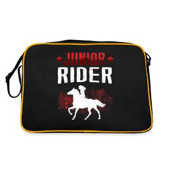 Riding on horseback Young Rider Rider - Retro Bag - black/gold - Back
