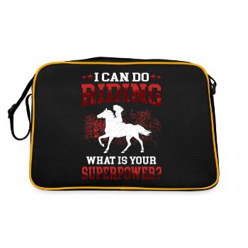Je peux monter sur cavalier cavalier - Sac Retro - noir/or - Dos
