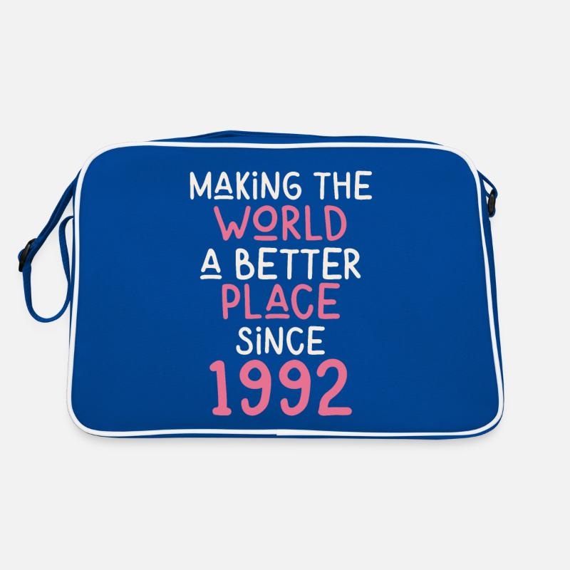 Making the World a better place since 1992 Retro Tasche