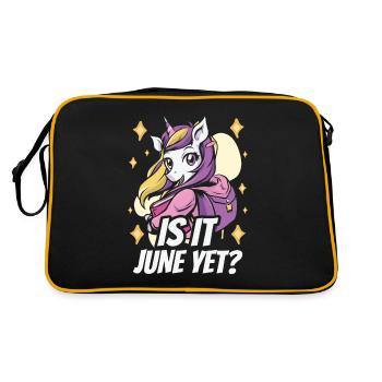 C’est déjà juin Rentrée scolaire - Sac Retro - noir/or - Dos
