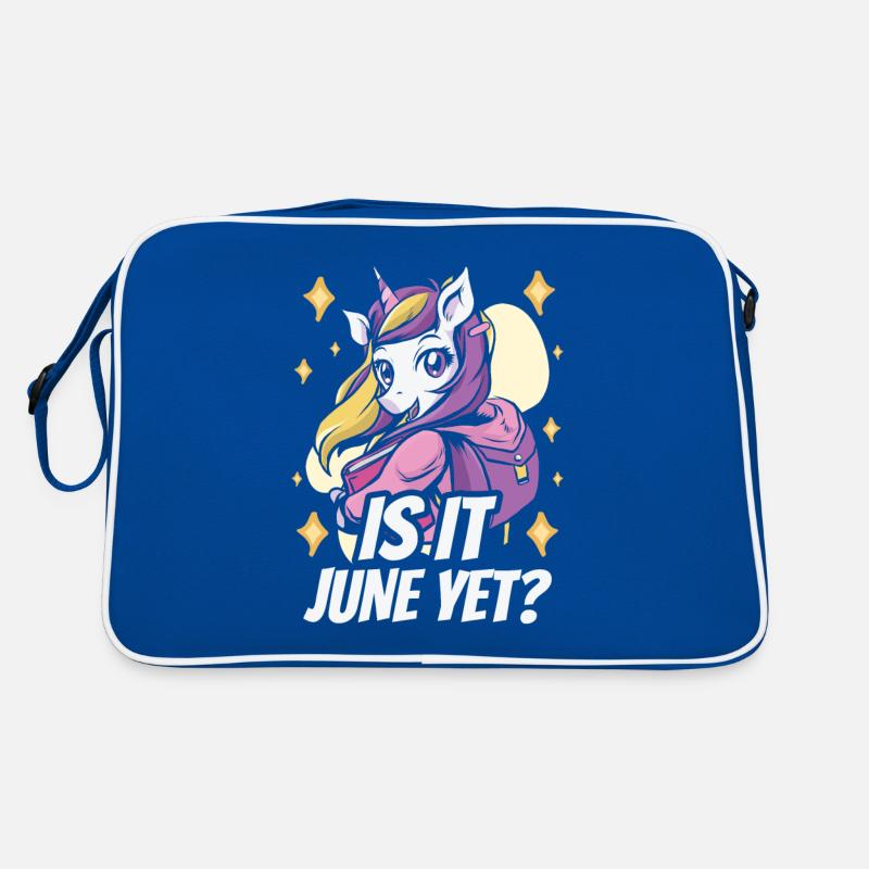 C’est déjà juin Rentrée scolaire Sac Retro