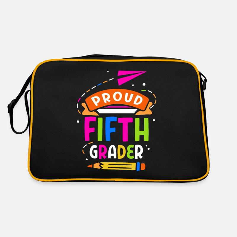 Fier élève de cinquième année, cinquième année, 5e année Sac Retro