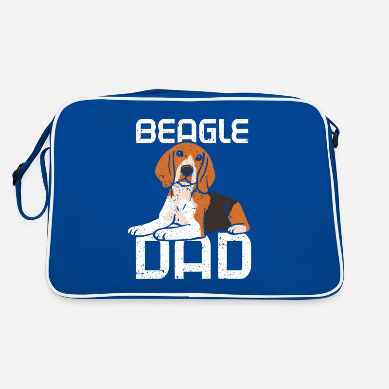 Beagle Papa Garçon Type Puppy Beagles Chien Sac Retro