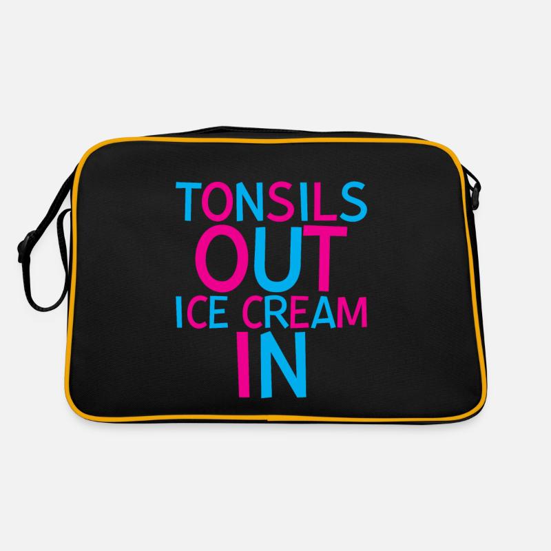 Tonsils Out Ice Cream In Retro Bag