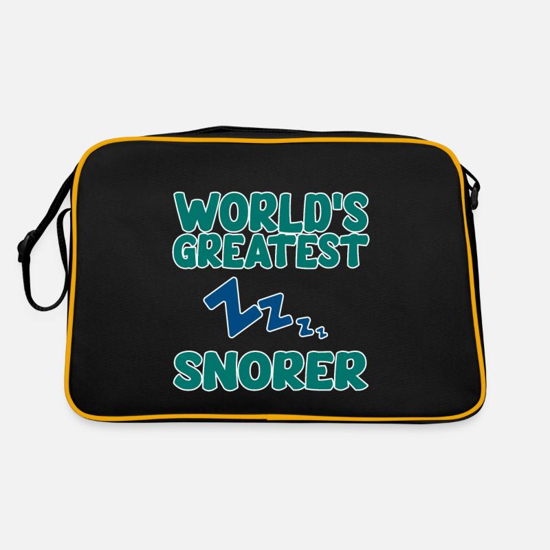 Le plus grand ronfleur du monde 4 Sac Retro