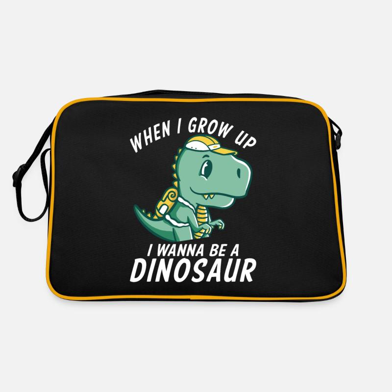 Dinosaur Gift Dino Lover Gift Retro Bag