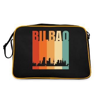 Bilbao - Retro Bag - black/gold - Back