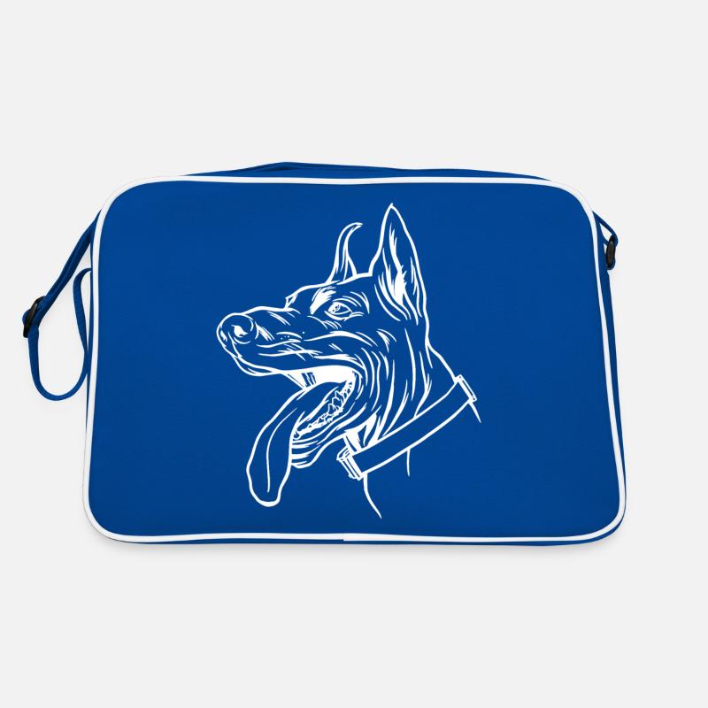 Doberman Chien Sac Retro