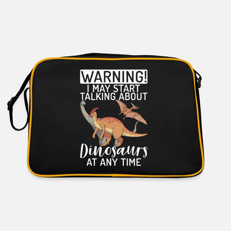 Dinosaur Gift Dino Lover Gift Retro Bag