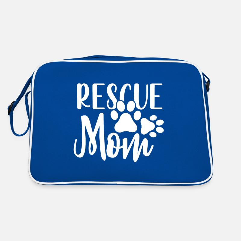Rescue mom - 2 pattes Sac Retro