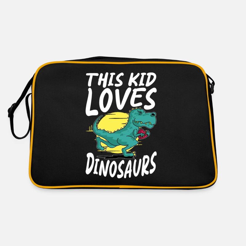 Dinosaur Gift Dino Lover Gift Retro Bag