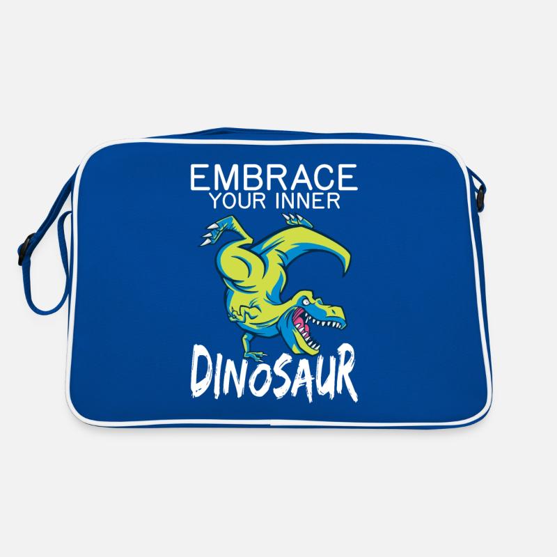 Dinosaurier Geschenk Dino Liebhaber Geschenk Retro Tasche