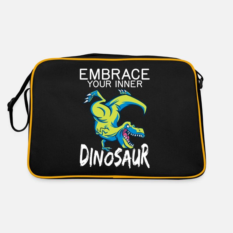 Dinosaur Gift Dino Lover Gift Retro Bag