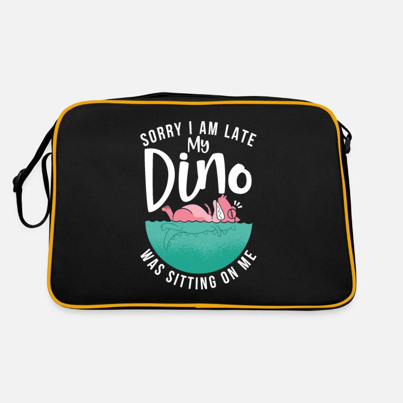 Dinosaur Gift Dino Lover Gift Retro Bag
