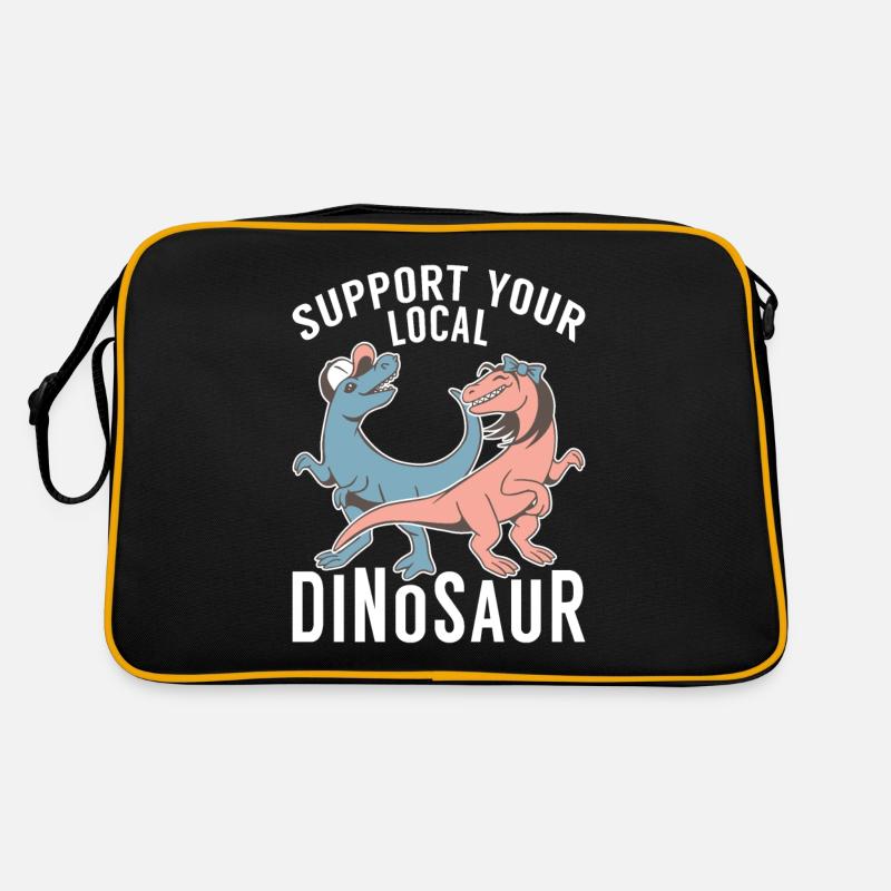 Dinosaur Gift Dino Lover Gift Retro Bag