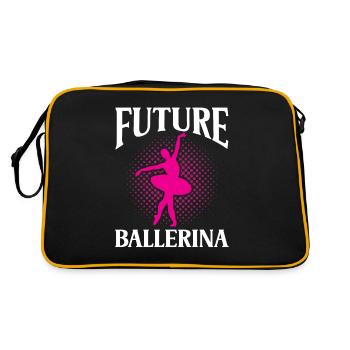 Future Ballerina Ballet Dancers Hobby Ballet - Retro Bag - black/gold - Back