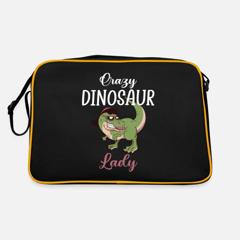 Dinosaur Gift Dino Lover Gift Retro Bag