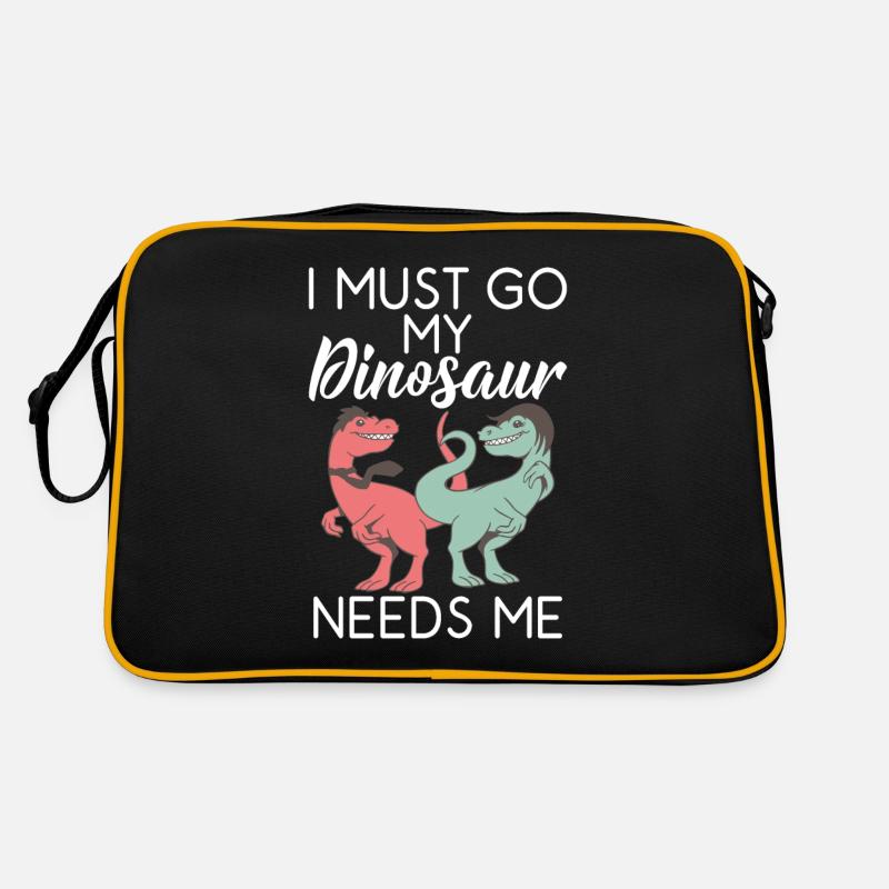 Dinosaur Gift Dino Lover Gift Retro Bag